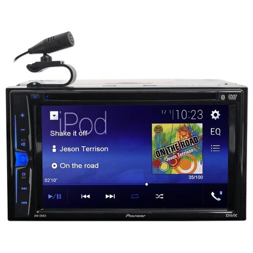 파이오니아 Pioneer AVH-200EX 6.2 Car DVDCD Bluetooth Receiver iPhoneAndroidUSB+Camera