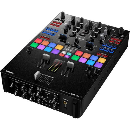 파이오니아 Pioneer DJM-S9 Professional 2-Channel Serato Battle Mixer & Decksaver DS-PC-DJMS9 Protective Cover - Bundle