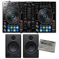 Pioneer DJ DDJ-RR Rekordbox DJ 2-Channel Controller w/Studio Monitors and Cloth