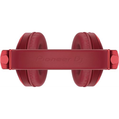 파이오니아 Pioneer DJ DJ Headphones, Red (HDJ-X5BT-R)