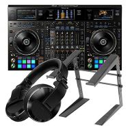 Pionner DJ Pioneer DDJ-RZX DJ Controller & HDJ-X10 Headphones w/Laptop Stand