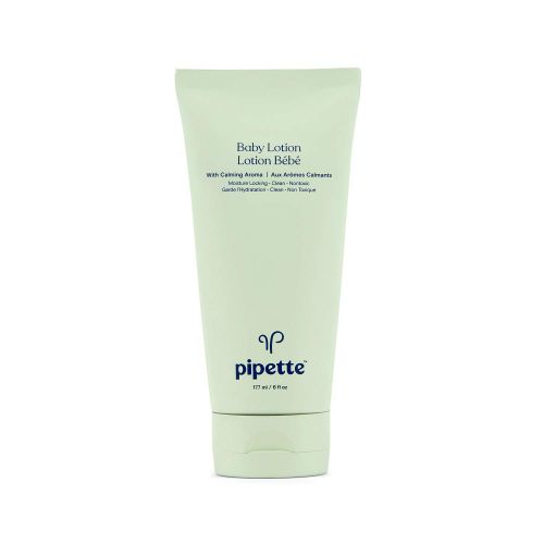  Pipette Baby Lotion with Renewable Plant-Derived Squalane (Calming, 6-Fluid-Ounce)