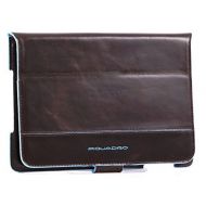 Piquadro iPad Mini Stand-Up Leather Case with Automatic Sleep-Awake Function, Mahogany, One Size