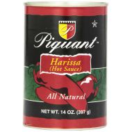 Piquant Harissa (Hot Sauce), 14-Ounce Cans (Pack of 12)