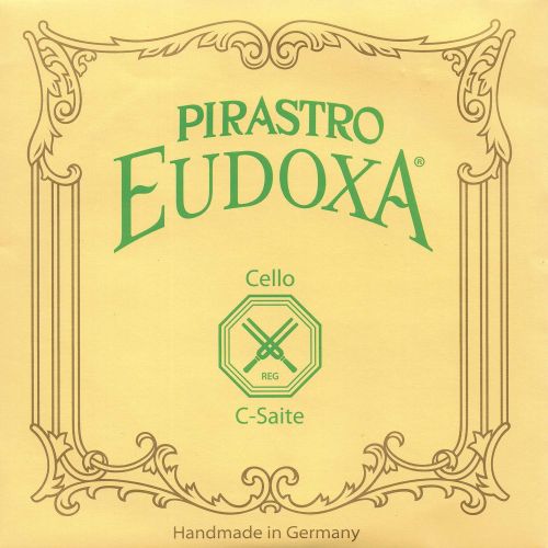  Pirastro Eudoxa 4/4 Cello C String - Silver/Gut - 35(Medium) Gauge