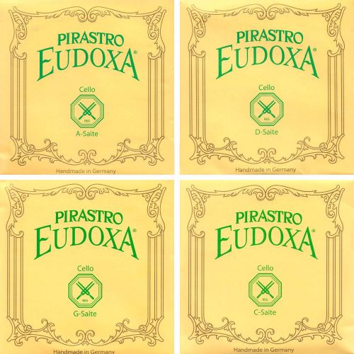  Pirastro Eudoxa 4/4 Cello String Set -Medium Gauge