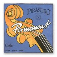 Pirastro Permanent Cello String Set, 4/4 Size - Stark