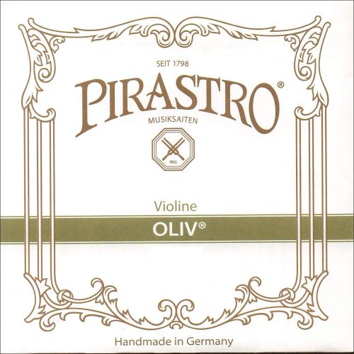  Pirastro Oliv 4/4 Violin Set - Medium Gauge with Loop End E