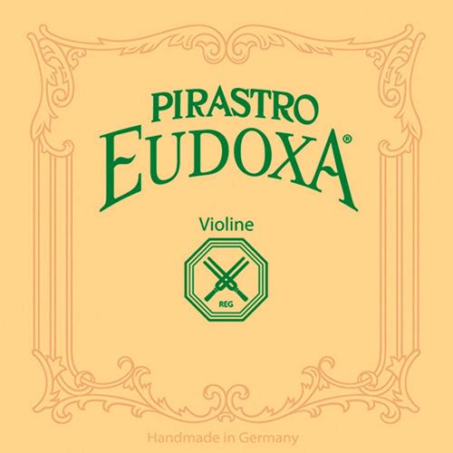  Pirastro Eudoxa 4/4 Violin String Set - Medium Gauge with Ball-End E