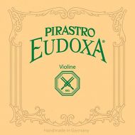 Pirastro Eudoxa 4/4 Violin String Set - Medium Gauge with Loop-End E