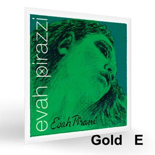  Pirastro Evah Pirazzi Gold E Classic Music Pirastro Evah Pirazzi Violin Strings Full Set 4/4 Gold E Ball End