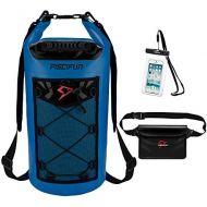 [아마존 핫딜] Piscifun Waterproof Dry Bag with Waterproof Waist Pouch and Waterproof Phone Case Floating Dry Backpack for Water Sport - Fishing, Boating, Kayaking, Camping Gifts for Men and Wome