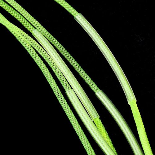  [아마존베스트]Piscifun Braided Fly Line Leader Loop - 20lb/30lb/50lb Clear Yellow Fly Loop