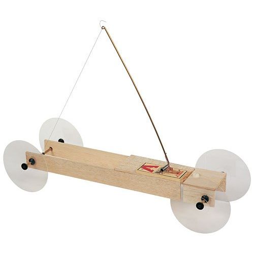  Pitsco Balsa Wood Mousetrap Vehicle Kit (For 10 Students)