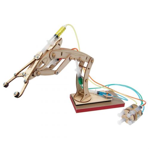  Pitsco Laser-Cut Basswood T-Bot II Hydraulic Arm (Individual Pack)