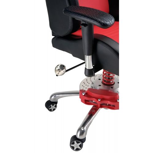  Pitstop Furniture GP1000R GT Office Chair, Red