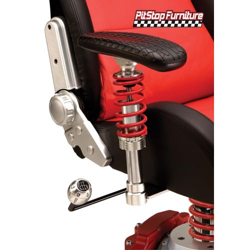  Pitstop Furniture PitStop Furniture F08000R LXE Office Chair, Red