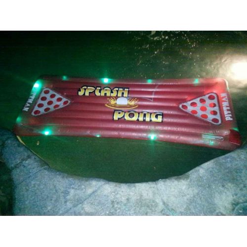  Pittman Outdoors PPI SPX4 Multi One Size Inflatable Splash Pong X-Game for Pools and Lakes