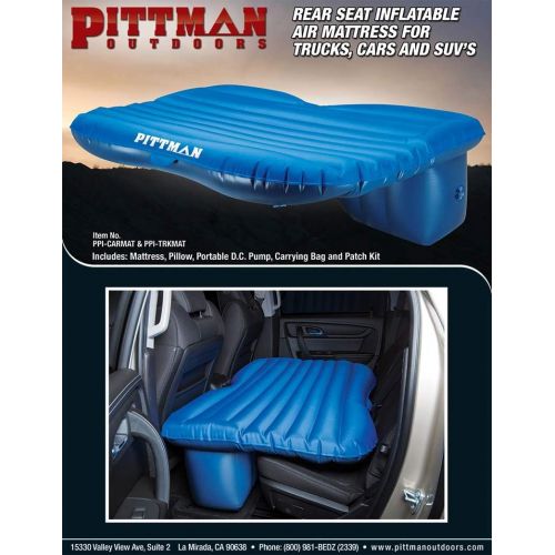  Pittman Outdoors Blue 58 AirBedz PPI-TRKMAT Rear Seat Air Mattress for Trucks