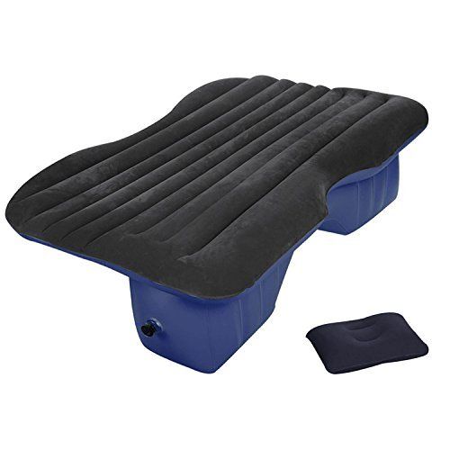  Pittman Outdoors PPI-BLK_PV_CARMAT Inflatable Rear Seat Air Mattress Fits Jeeps, Car, SUVs & Mid-Size Trucks