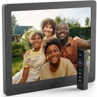 Pix-Star 15 inch WiFi Digital Picture Frame | Share Videos and Photos Instantly by Email or App | Motion Sensor | IPS Display | Effortless One Minute Setup | Highly Giftable