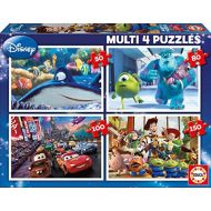 Pixar Toy Story Finding Nemo Dory Cars Monsters 4 in a Box Puzzles Ages 5 and Up