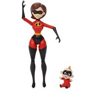 ?Pixar Disney Pixar The Incredibles Elastigirl Action Figure with Jack Jack, Movie Character Toys 6.6 in & 2.2 in Tall, Highly Posable with Authentic Super Suits, Kids Gift for Ages 3 Yea