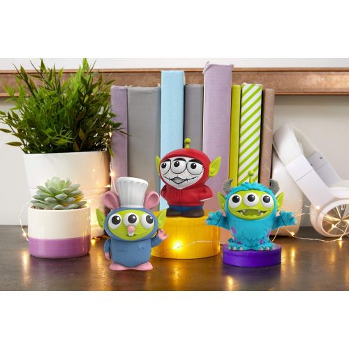  ?Pixar Pixar Alien Remix Toy Story Aliens Miguel, Sulley & Remy 3 Pack Toys, Disney Pixar Movie Character Figures Approx 3 in, Collectors Gift Ages 6 Years & Up