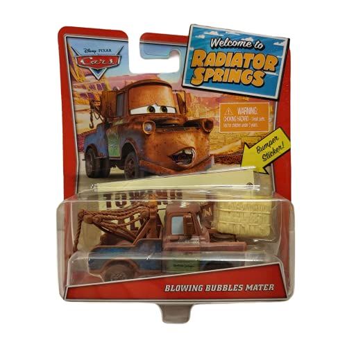  Pixar Disney Cars 1:55 Scale Blowing Bubbles Mater, Welcome to Radiator Springs