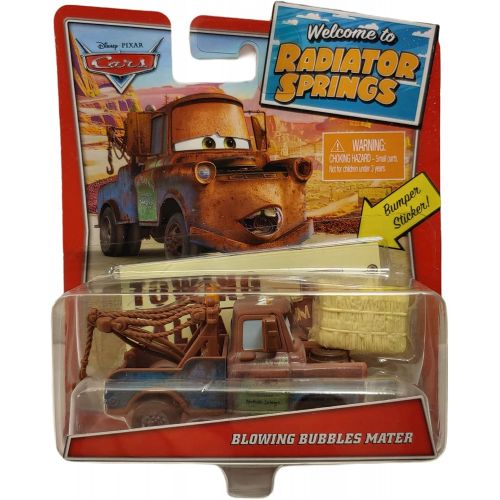  Pixar Disney Cars 1:55 Scale Blowing Bubbles Mater, Welcome to Radiator Springs