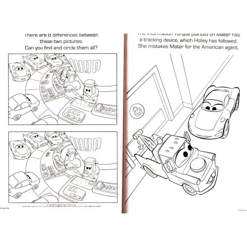  Pixar Disney Cars Gigantic Coloring & Activity Book 200 Pages