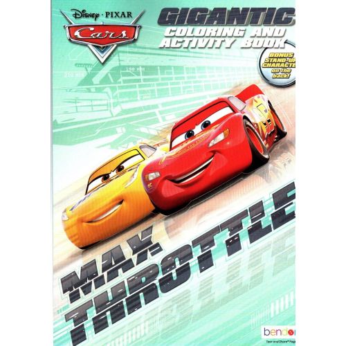  Pixar Disney Cars Gigantic Coloring & Activity Book 200 Pages