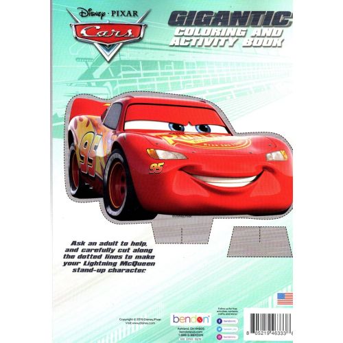  Pixar Disney Cars Gigantic Coloring & Activity Book 200 Pages