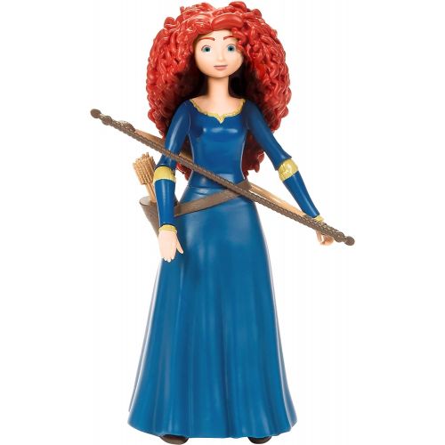  ?Pixar Disney Pixar Brave Merida Action Figure, Movie Character Toy 6.6 in Tall, Highly Posable in Authentic Costume with Bow & Arrow, Gift for Ages 3 Years Old & Up