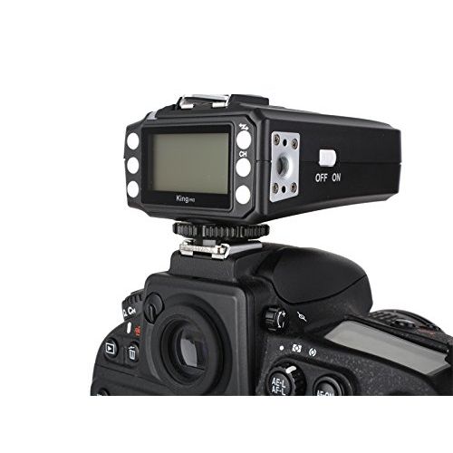  Pixel King Pro TTL HSS LCD Flash Trigger for Nikon Camera and Speedlite Pixel X800N X800n pro (1 Transmitter+3 Receiver)