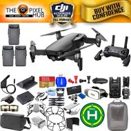 Pixel Hub DJI Mavic Air Fly More Combo Arctic White MEGA Extreme Bundle with Hardshell Backpack, 32GB Micro SD Card, Drone Vest, Landing Pad, Filter Kit + Much More