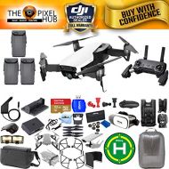 Pixel Hub DJI Mavic Air Fly More Combo Arctic White Extreme Accessory Bundle with Hardshell Backpack, 32GB Micro SD Card, Drone Vest, Landing Pad, Filter Kit + Much More
