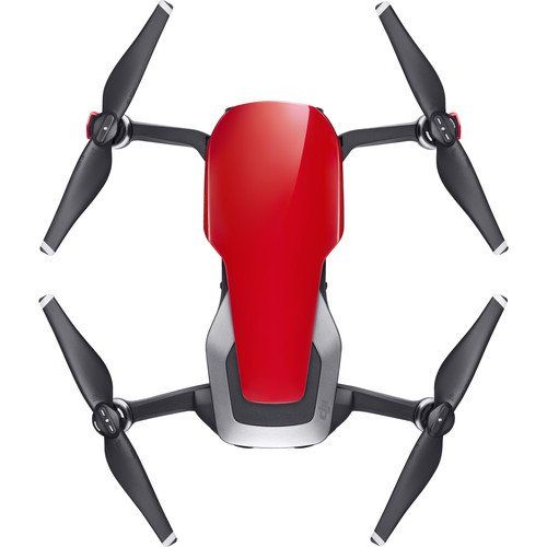  Pixel Hub DJI Mavic Air Fly More Combo Flame Red Extreme Accessory Bundle WAluminum Case, 32GB Micro SD Card, Drone Vest, Landing Pad, Filter Kit + Much More