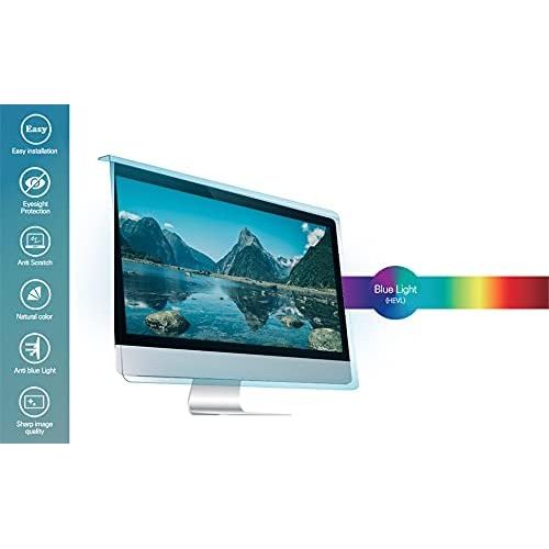  [아마존베스트]Pixelro Anti Blue Light Screen Protector Designed for Laptop, Notebook, Monitor, Easy On/Off and Removable Acrylic (27Inch, 16:9 Aspect Ratio)