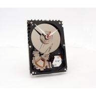 Pixelthis Upcycled Computer hard drive clock