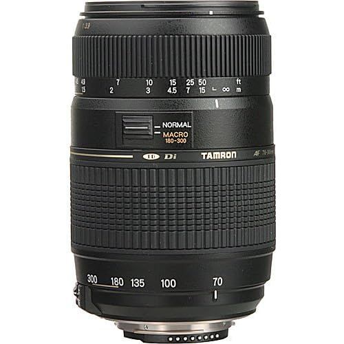  [아마존베스트]Pixibytes Tamron AF 70-300mm f/4.0-5.6 Di LD Macro Zoom Lens with Built In Motor for Nikon Digital