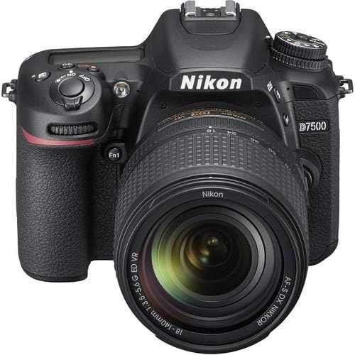  Nikon D7500 20.9MP DSLR Digital Camera with 18-140mm VR Lens + Pixibytes Professional Bundle