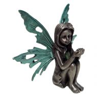 PixieGlare Pewter Fairy Figurine For Fairy Garden Birthstone Fairy - August