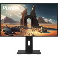 Pixio PX275C Prime 27 inch WQHD 1440p 100Hz Frameless Design USB Type C Displayport Alt Mode and 65W Charging Laptop IPS HDR Adaptive Sync 27 inch Productivity Gaming Monitor