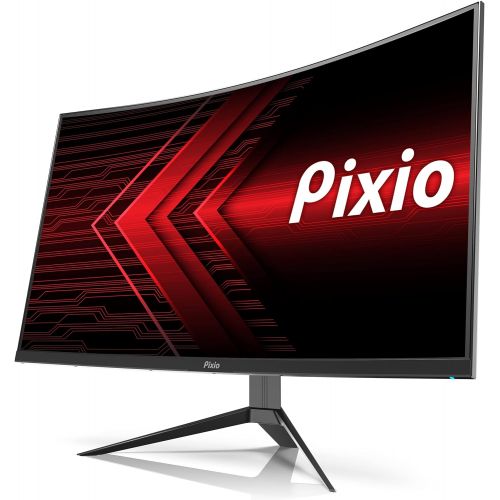  [아마존베스트]Pixio PXC243 24 inch 144Hz FreeSync FHD 1800R Curved Full HD 1920x1080 Premier Esports Gaming Monitor