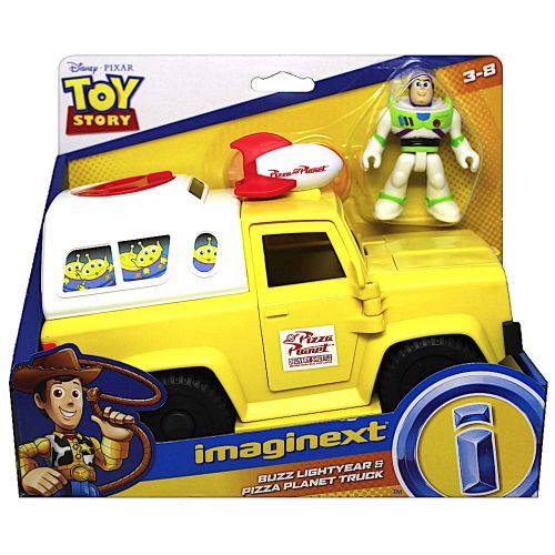  Pizza Planet Truck with Buzz Lightyear Toy Story Imaginext Figures 2.5