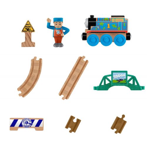  Place of All and ships from Amazon Fulfillment. Fisher-Price Thomas & Friends Wood, 5-in-1 Builder Set