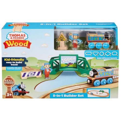  Place of All and ships from Amazon Fulfillment. Fisher-Price Thomas & Friends Wood, 5-in-1 Builder Set