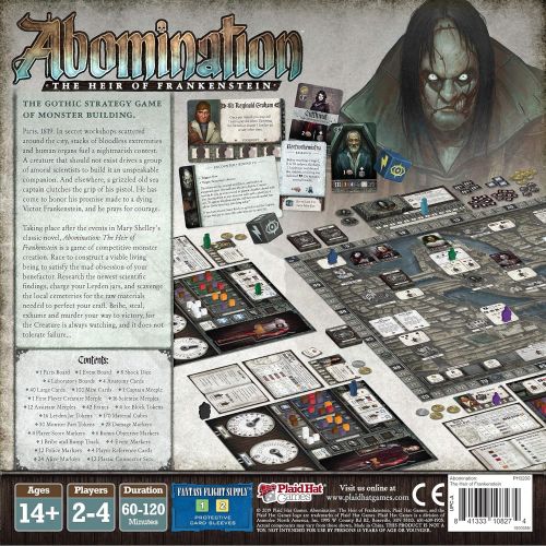  Plaid Hat Games Abomination: The Heir of Frankenstein