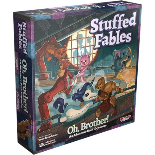  Plaid Hat Games Stuffed Fables Oh Brother! Board Game Expansion Storybook Adventure Game Cooperative Board Game for Adults and Kids Ages 7+ 2-4 Players Avg. Playtime 60-90 Minutes Made by Plaid Ha